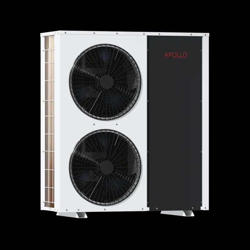 Apollo air-to-water heat pump outdoor unit.