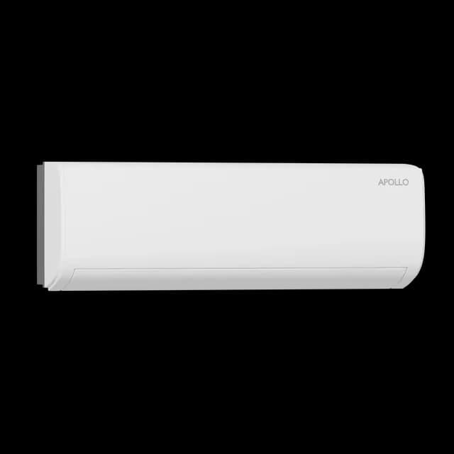 APOLLO wall fan coil for hydronic heating and cooling with an air-to-water heat pump.