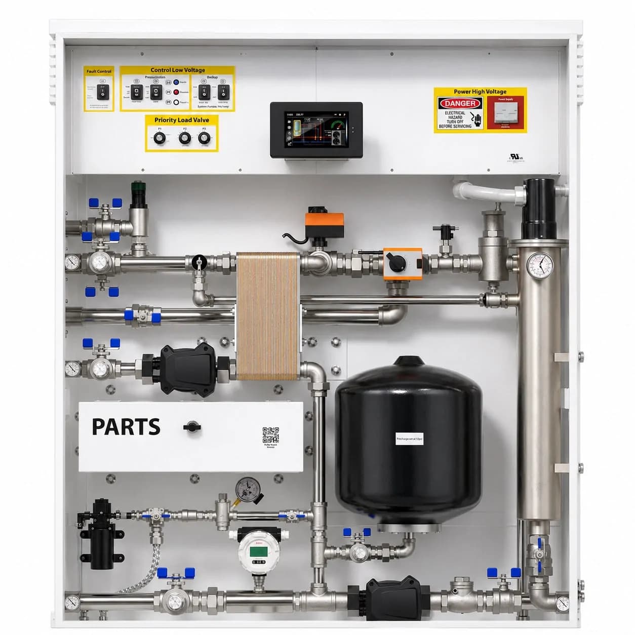 APOLLO hydronic heat pump station