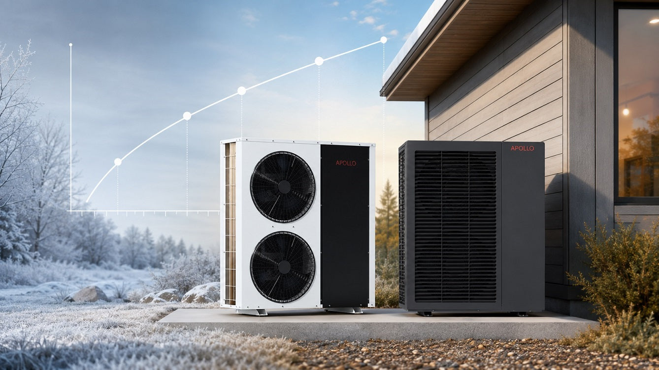 Heat Pump Temperature Efficiency Chart | MBTEK