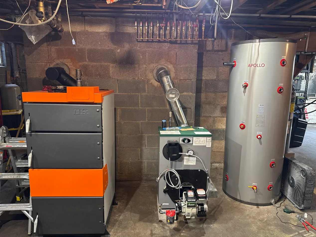 UNI 95 wood boiler, 330K BTU