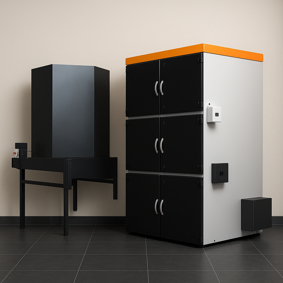 BIO DUO large woodchip boiler detail