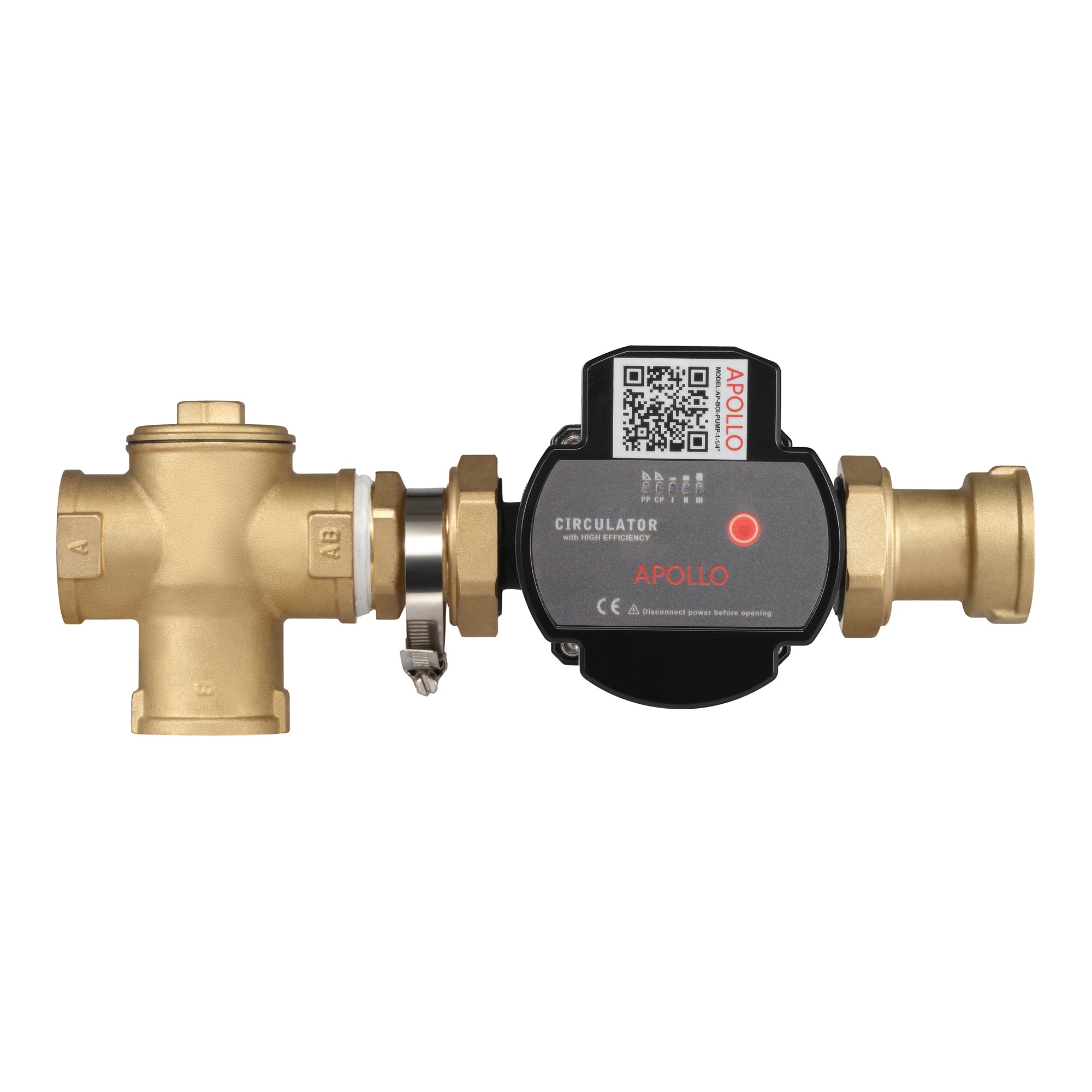 Boiler Station - All in one: protection valve, pump and thermometer