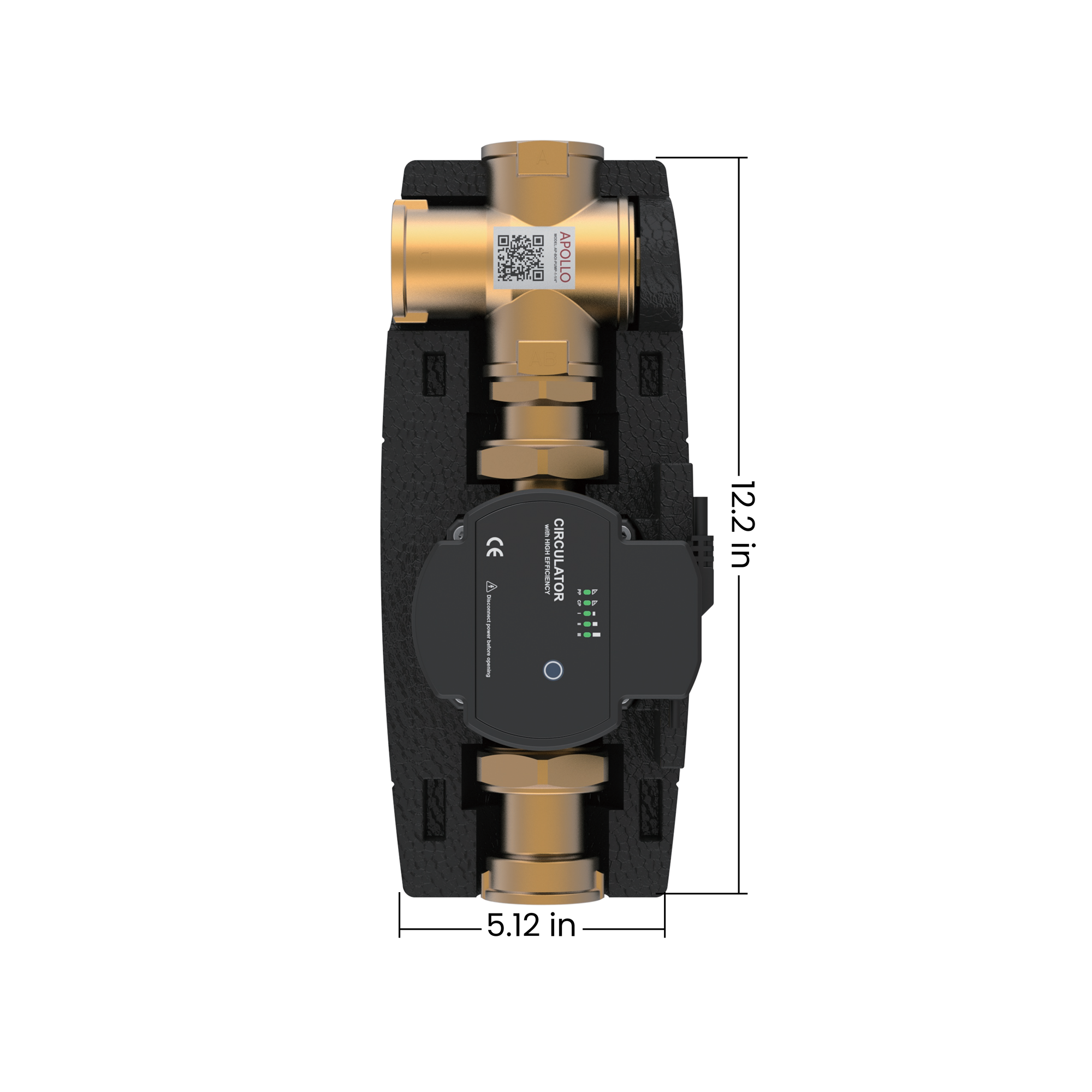 Boiler Station - All in one: protection valve, pump and thermometer