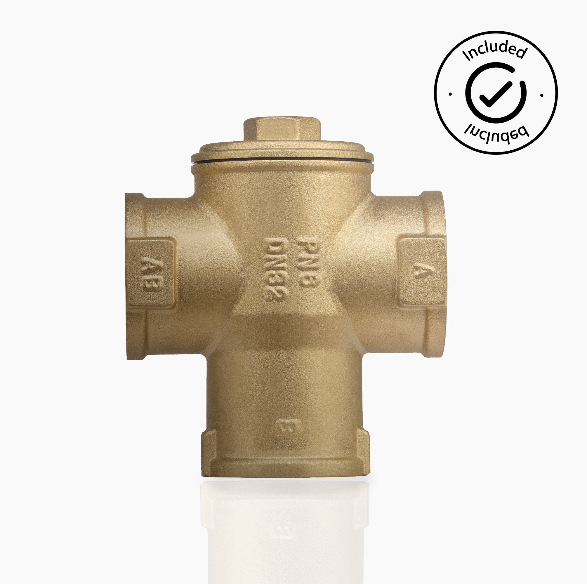 Boiler Station - All in one: protection valve, pump and thermometer