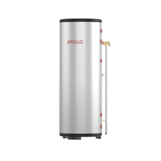 APOLLO DHW80 - Stainless Indirect Water Heater Tank - 80gal