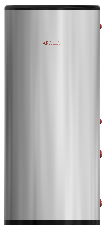 APOLLO DHW250 MAX - Stainless Combined Indirect Water Heater Tank (Copy)
