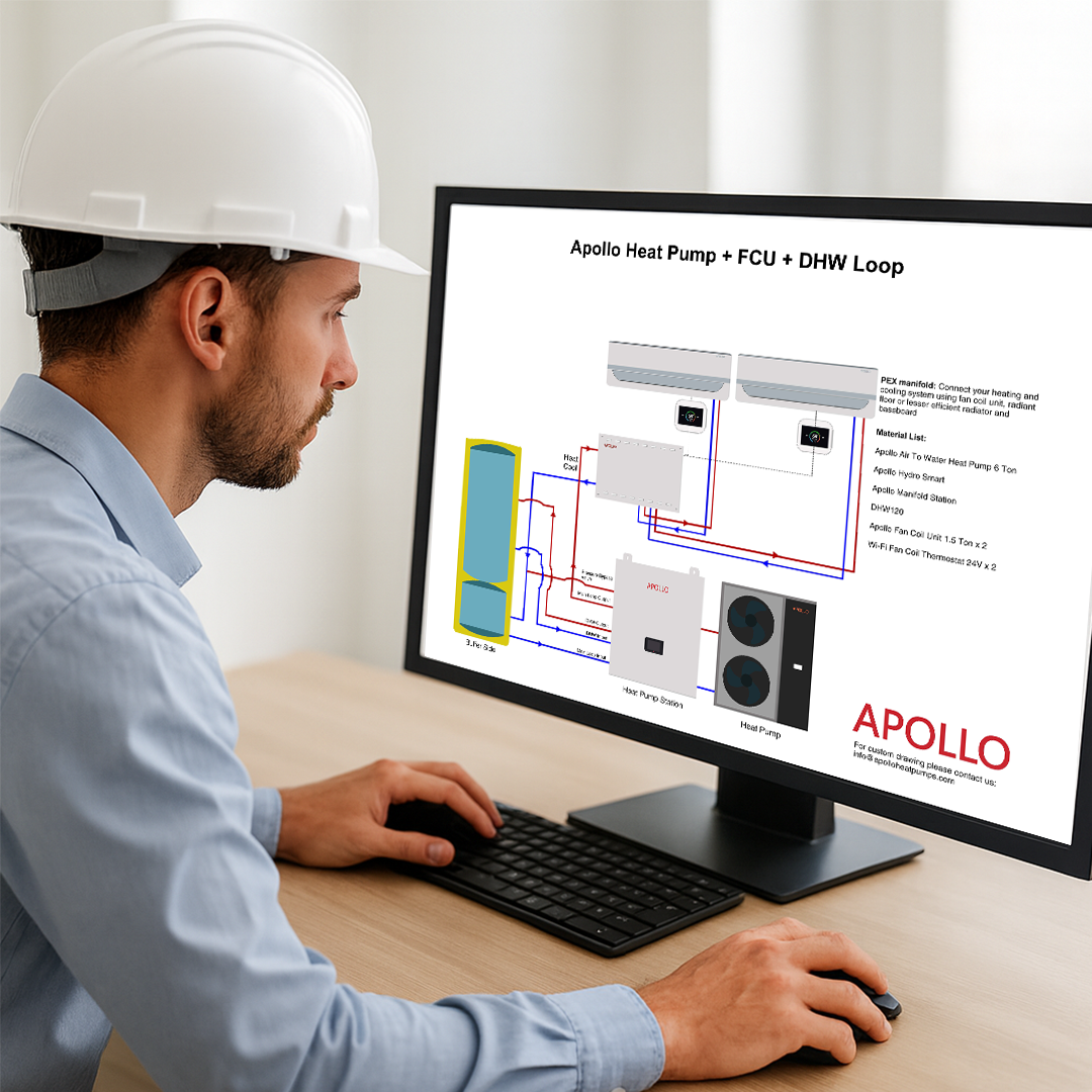 Schematic Drawing + Heat Loss Calculation
