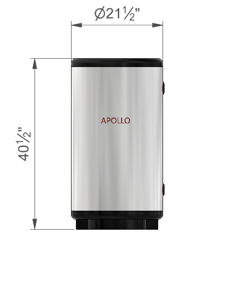 APOLLO BF30 - Stainless Buffer Tank - 30gal