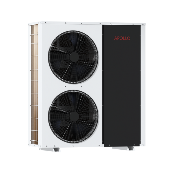 APOLLO Air-to-Water Heat Pump - 6 Ton - 72K BTU