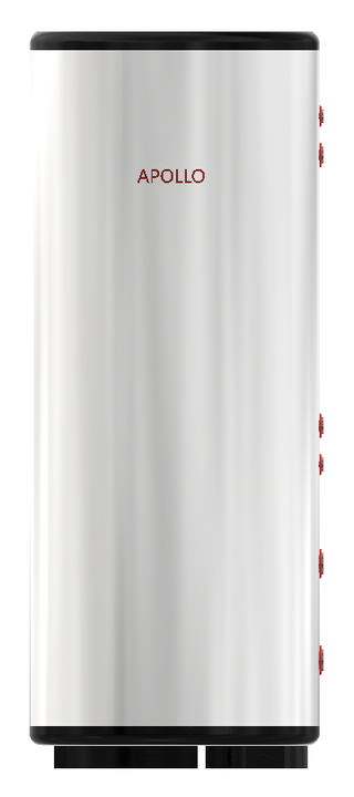 APOLLO DHW120 MAX - Stainless Combined Indirect Water Heater Tank