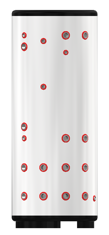 APOLLO DHW120 MAX - Stainless Combined Indirect Water Heater Tank