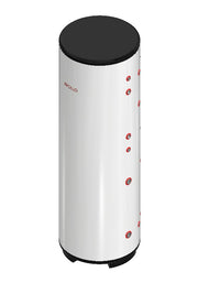 APOLLO DHW160 MAX Dual Stainless Combined Indirect Water Heater Tank