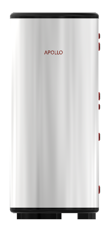 APOLLO DHW160 MAX Dual Stainless Combined Indirect Water Heater Tank