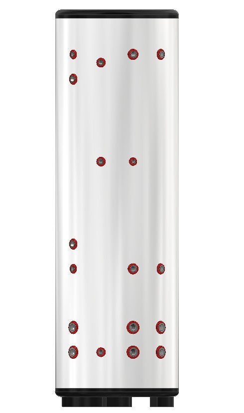 APOLLO DHW160 MAX Elite - Stainless Combined Indirect Water Heater Tank