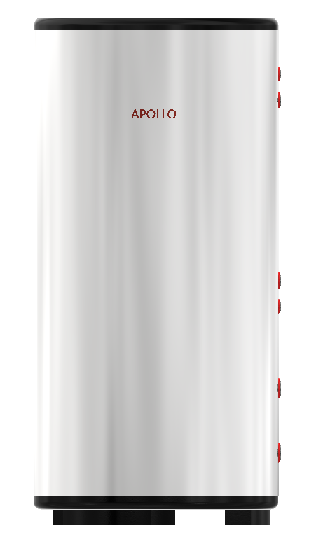 APOLLO DHW200 MAX Commercial - Stainless Combined Indirect Water Heater Tank