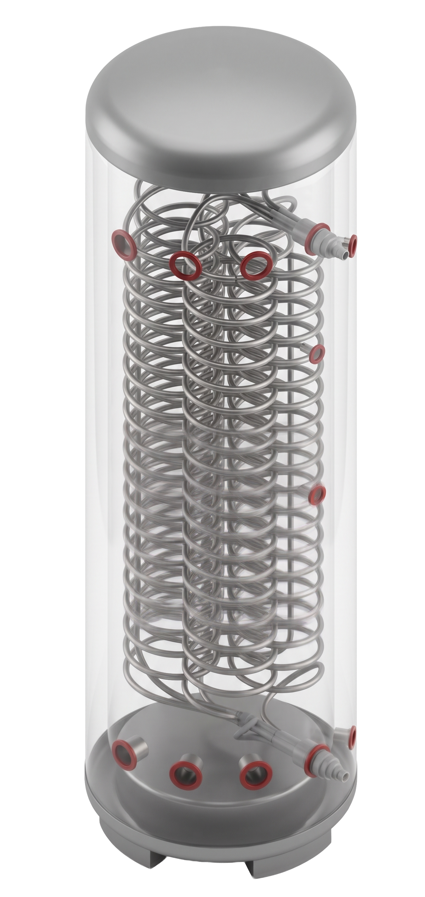 APOLLO DHW80 - Stainless Indirect Water Heater Tank - 80gal