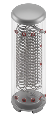 APOLLO DHW80 - Stainless Indirect Water Heater Tank - 80gal