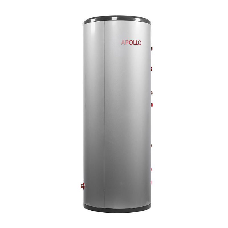 APOLLO DHW80 - Stainless Indirect Water Heater Tank - 80gal