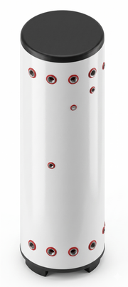 APOLLO DHW80 - Stainless Indirect Water Heater Tank - 80gal