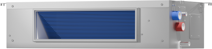 APOLLO concealed fan coil unit diagram