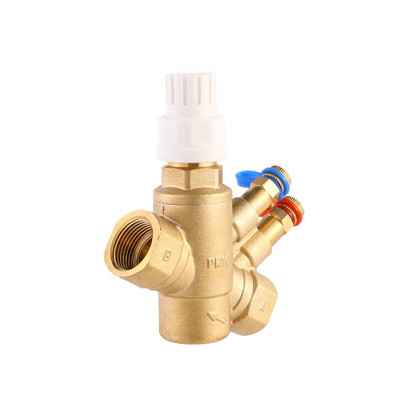 Apollo flow balancing valve installed