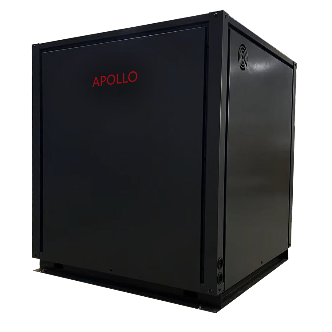 Apollo Geothermal MAX heat pump side view
