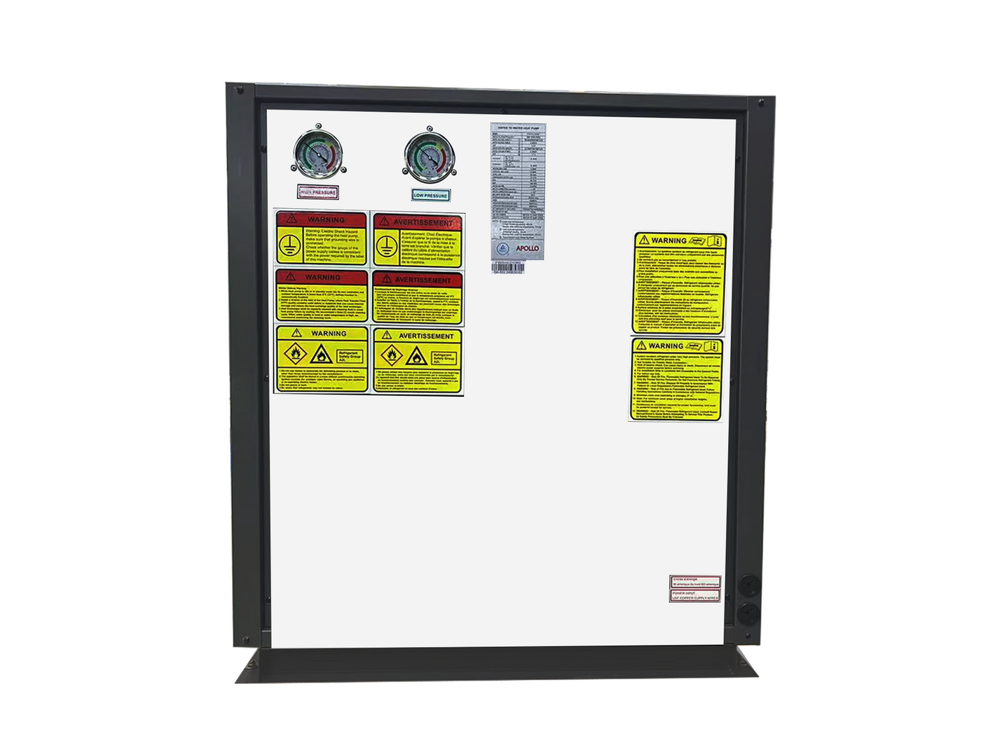 APOLLO Geothermal Heat Pump - 72k btu / 6 ton - Water to Water