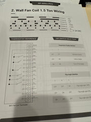 APOLLO Wall Fan Coil FCU / 1.5 Ton