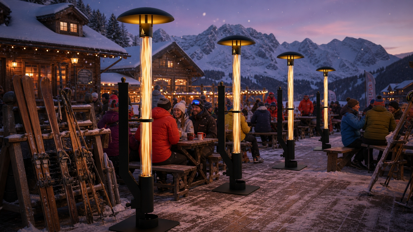 VULCAN Outdoor Pellet Heater