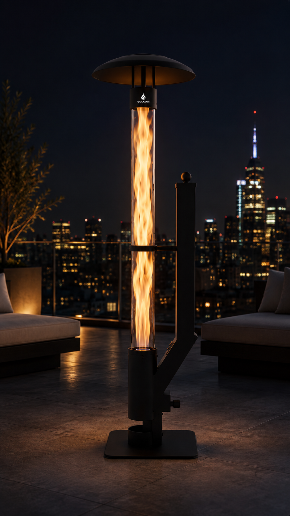 VULCAN Outdoor Pellet Heater