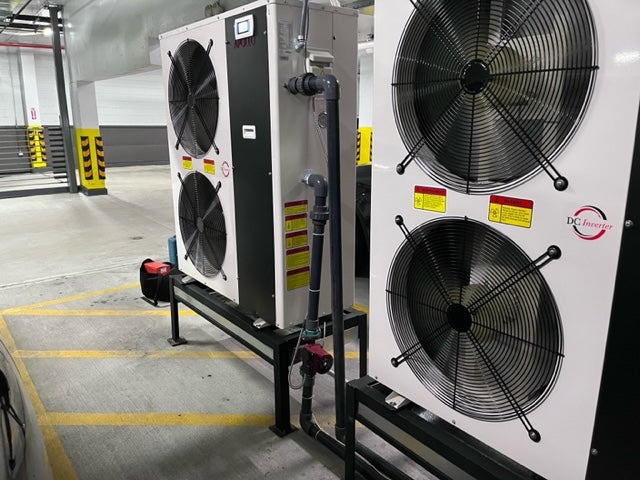 APOLLO Commercial Heat Pump - 72k btu / 6 ton - Air to Water - EVI Inverter DC technology
