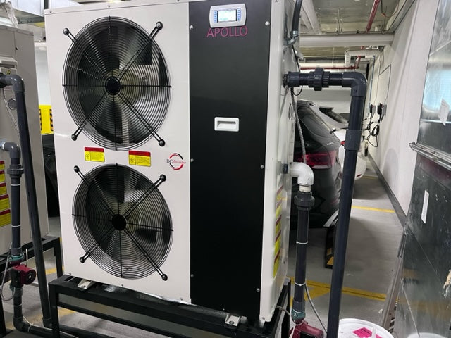 APOLLO Commercial Heat Pump - 72k btu / 6 ton - Air to Water - EVI Inverter DC technology