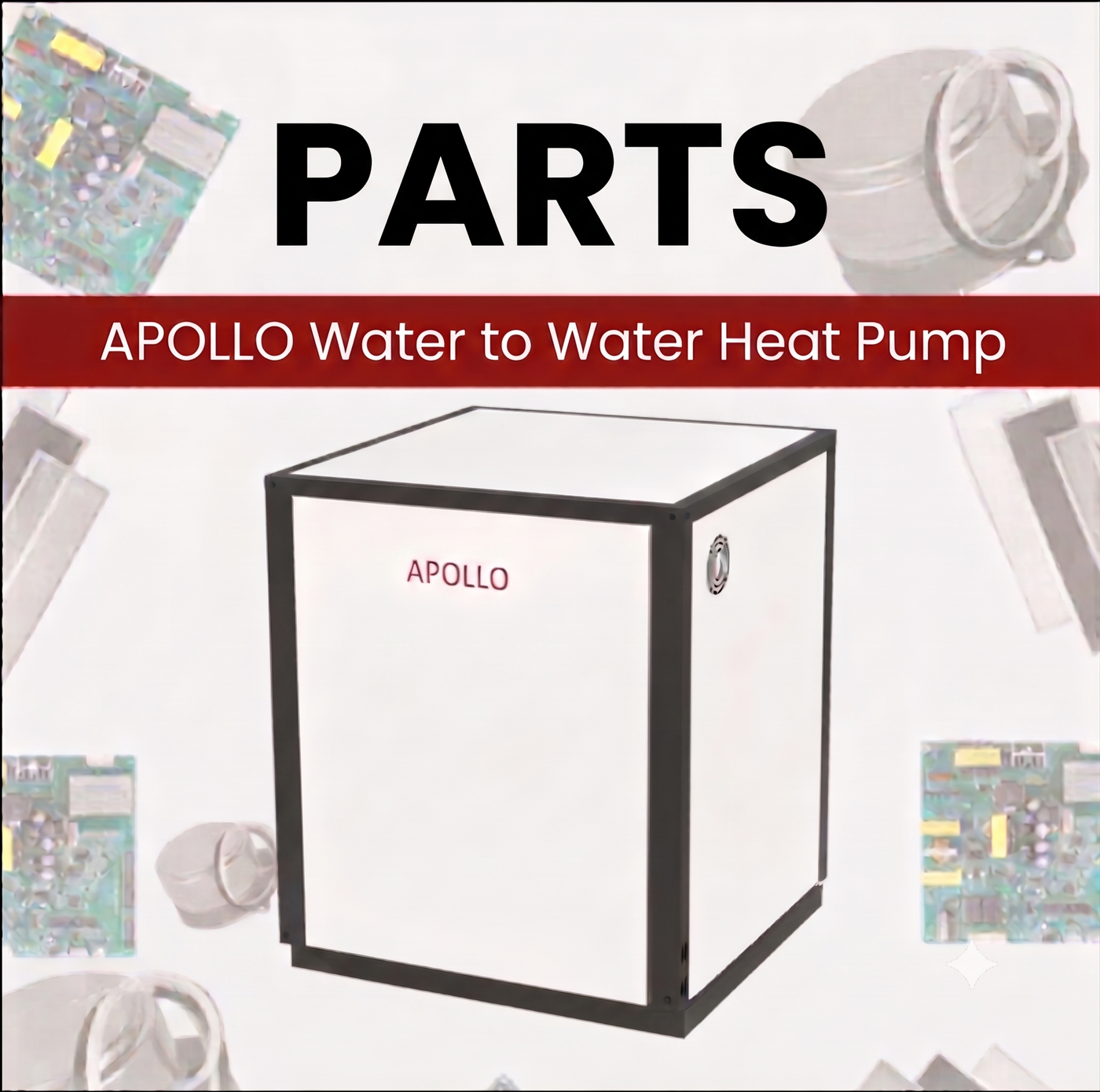Parts - Apollo Water to Water Geothermal Heat Pump