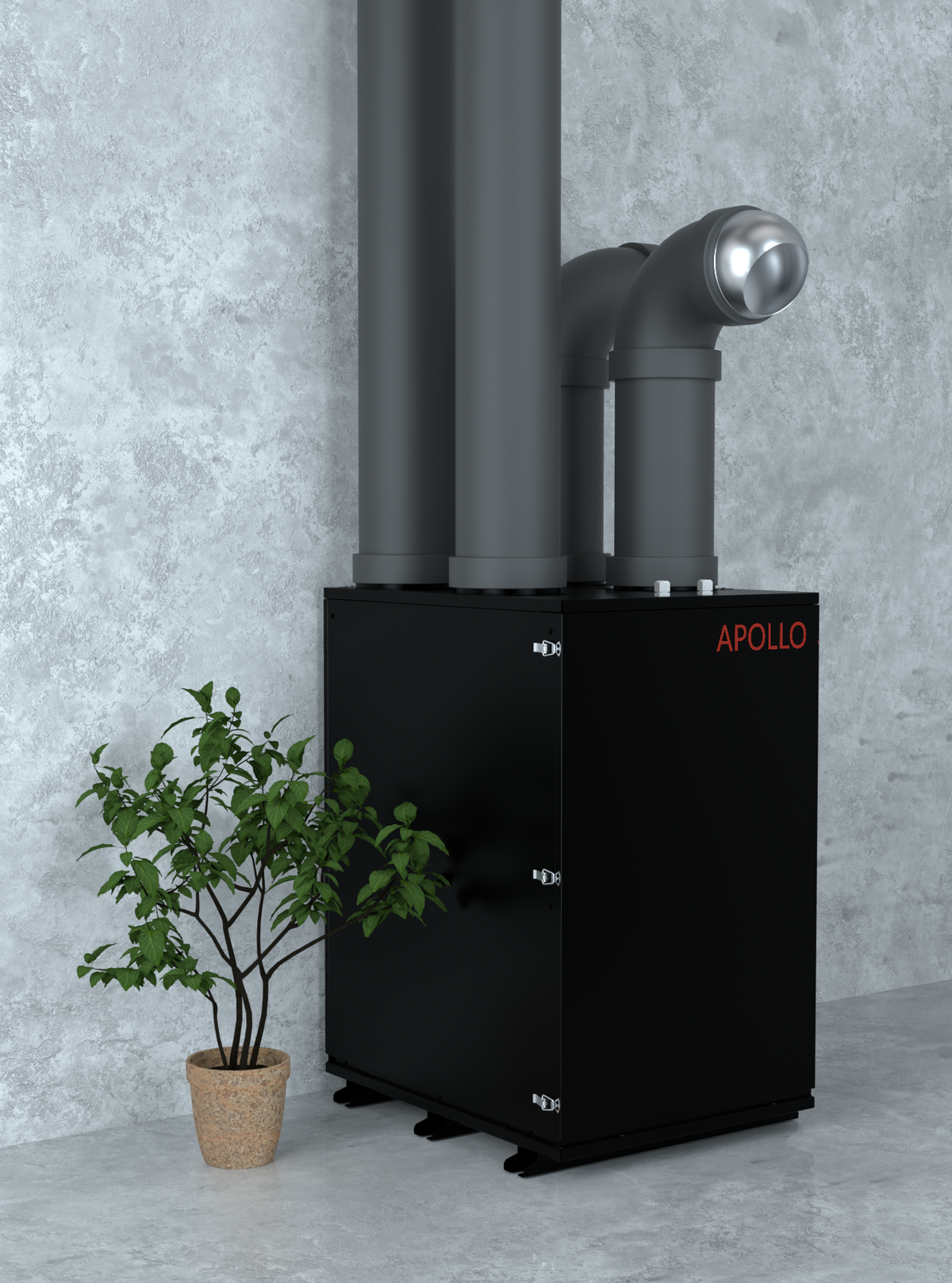 APOLLO Smart Fresh Air Heat Pump system overview