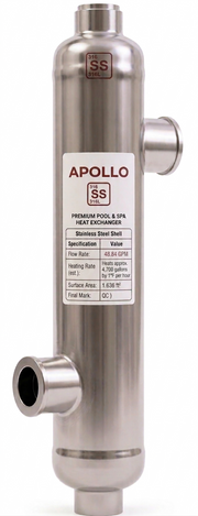 Pool and Spa Heat Exchanger