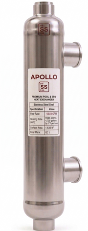 Pool and Spa Heat Exchanger