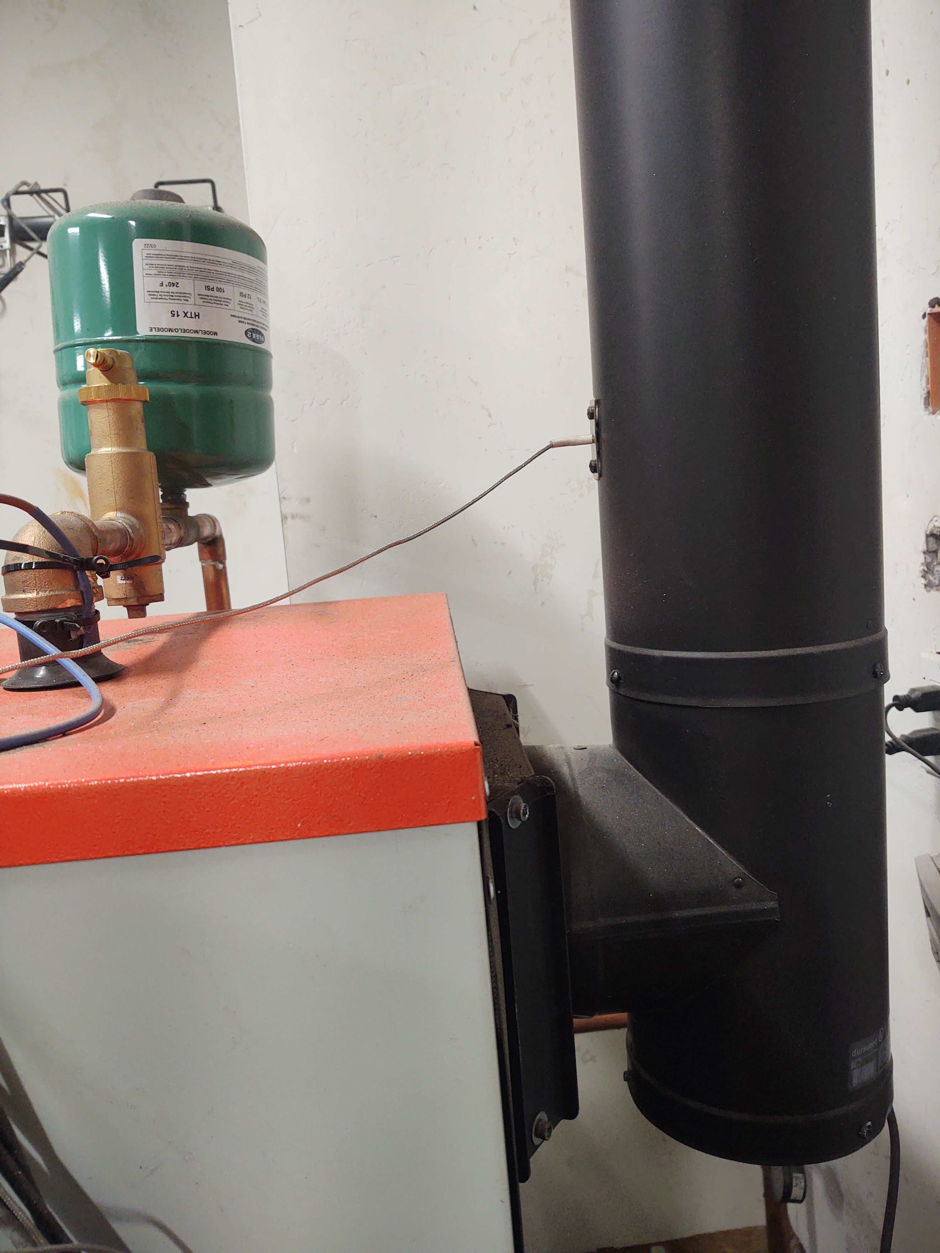 UNI 40 wood boiler, 130K BTU