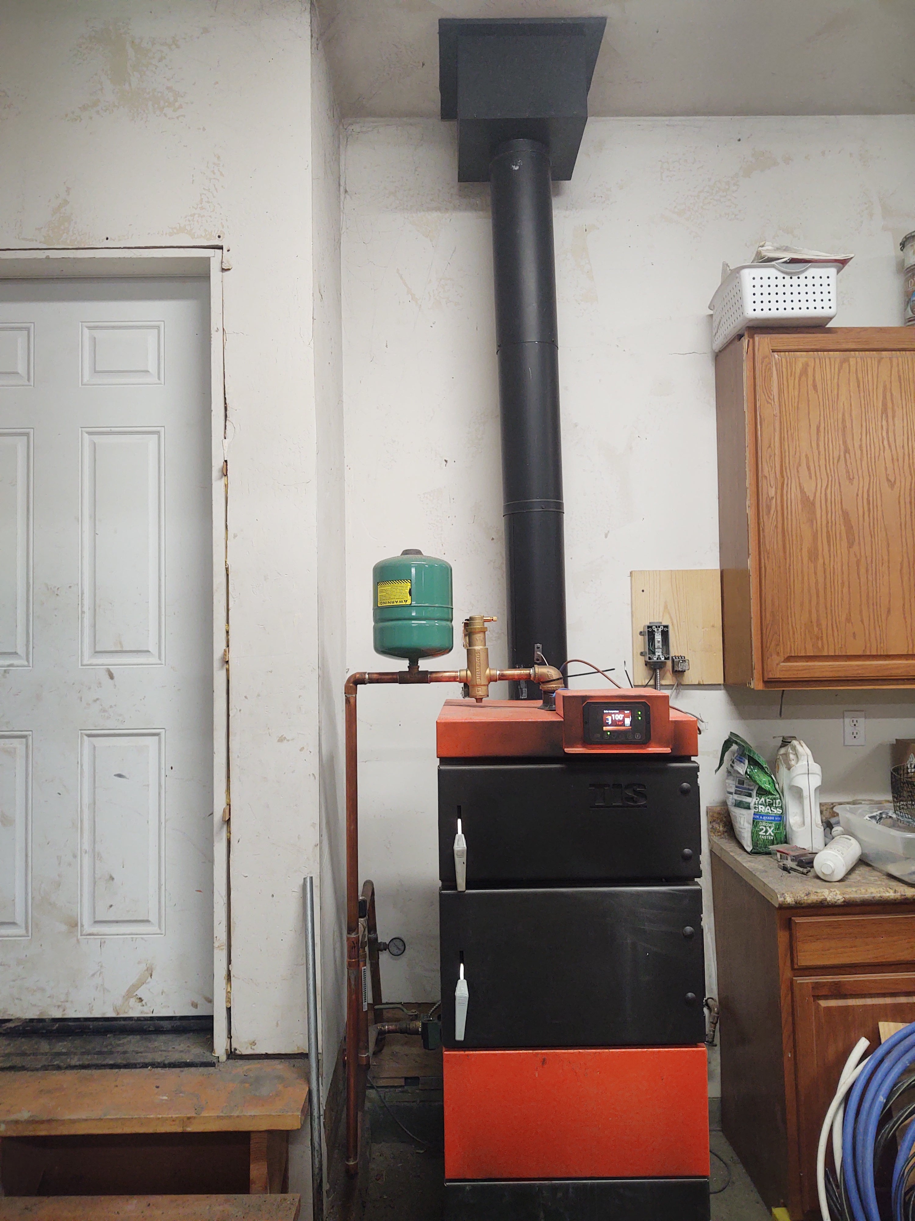 UNI 40 wood boiler, 130K BTU