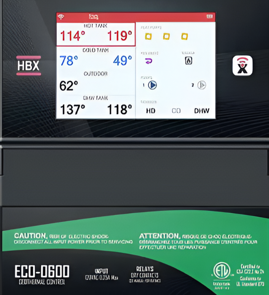 HBX ECO-0600 geothermal controller