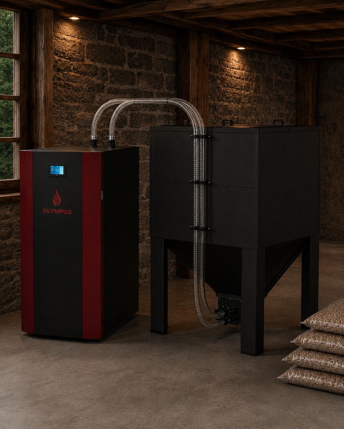 OLYMPUS Pellet Boiler