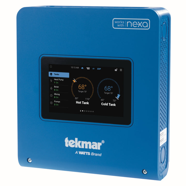 Tekmar Smart Heat Pump Control 291 touchscreen controller