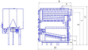 BIO DUO 300, Woodchip Boiler 1000K BTU