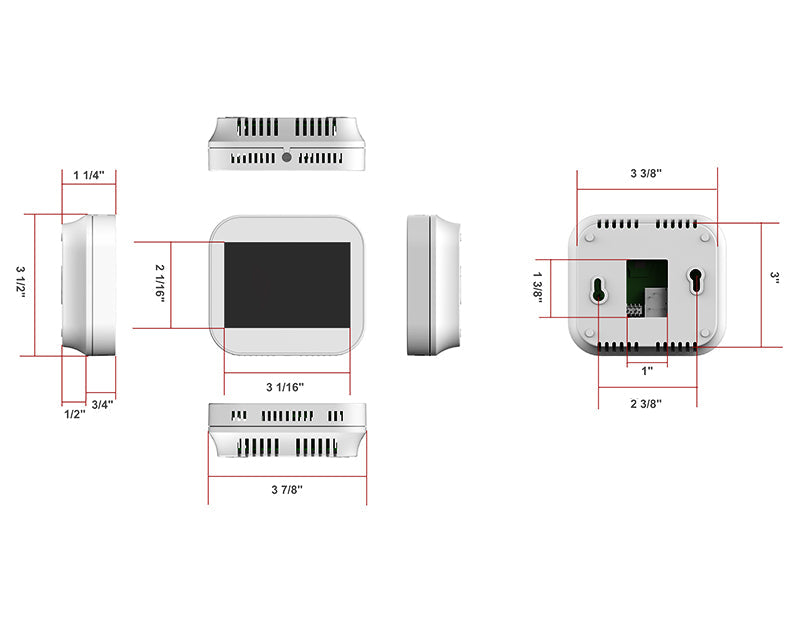 APOLLO Wi-Fi Electric Heater Thermostat