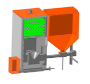 EKO DUO 300 hybrid boiler, 1000K BTU