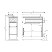 UNI 300 wood boiler, 1000K BTU