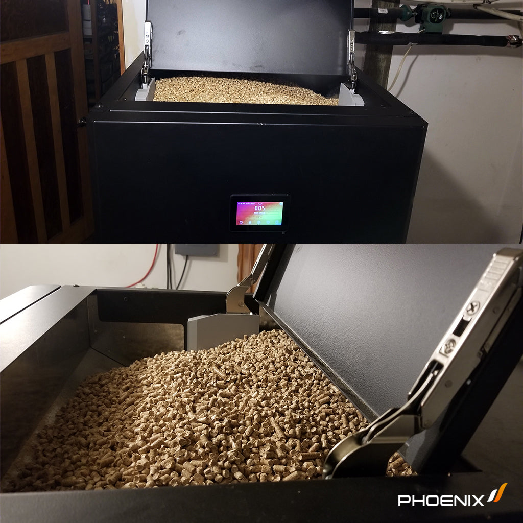 PHOENIX 18, Compact Pellet Boiler, 61K BTU